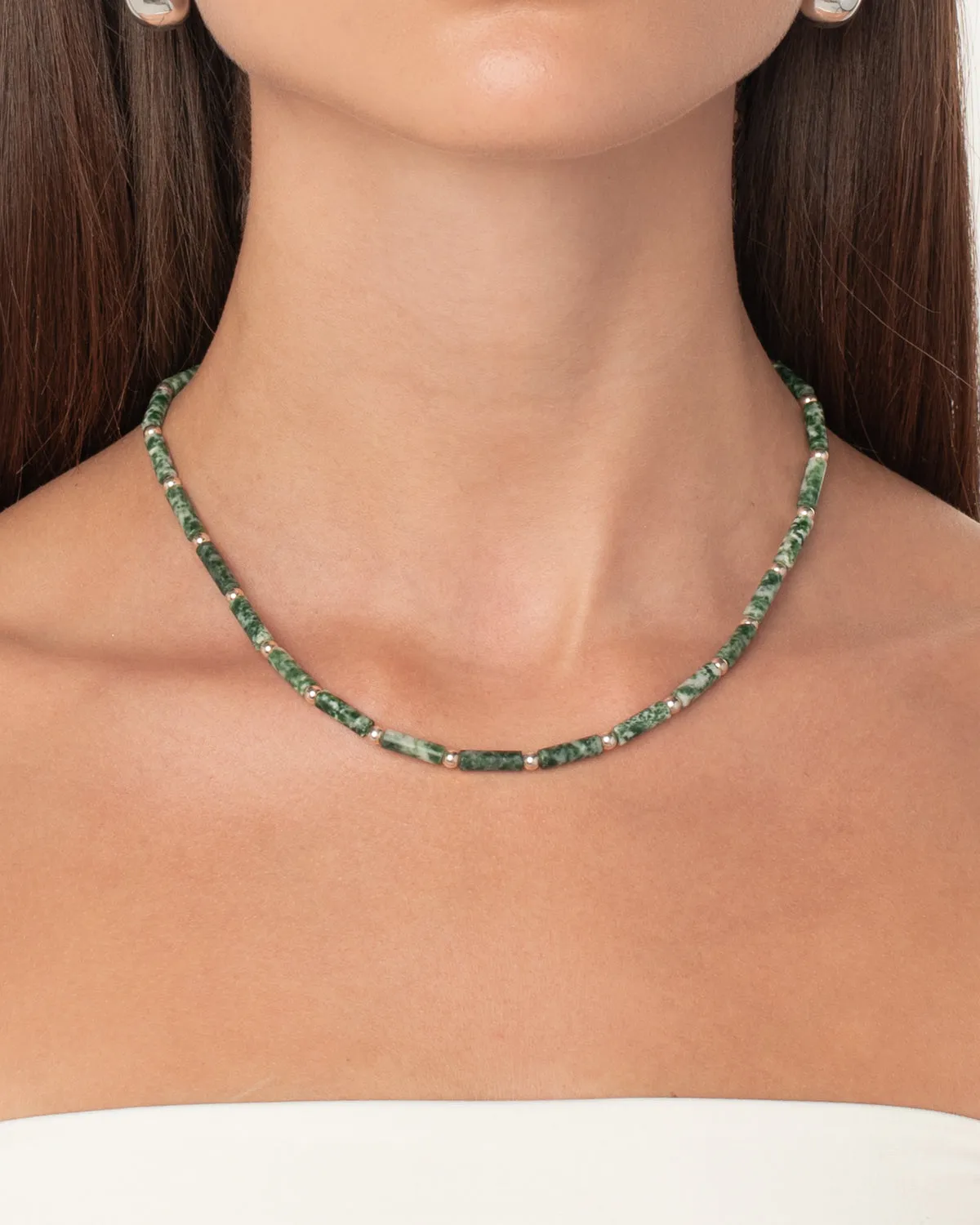 Erec Moss Necklace