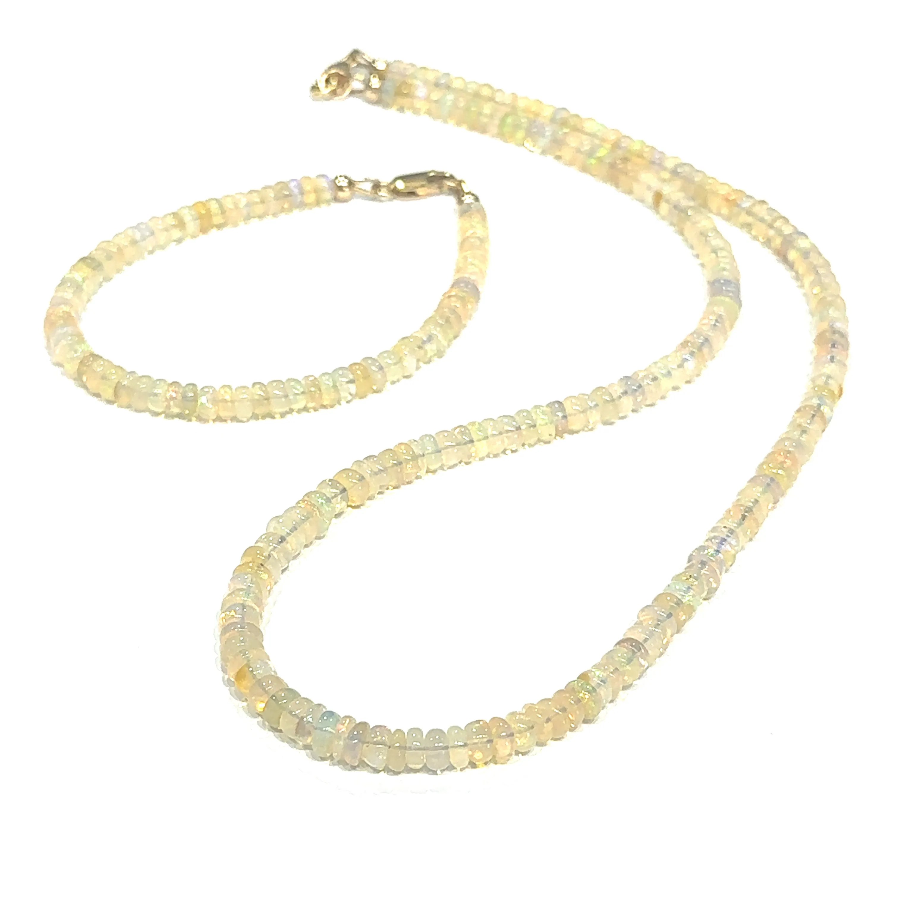 Ethiopian Opal gemstone beaded Bracelet, jewelry