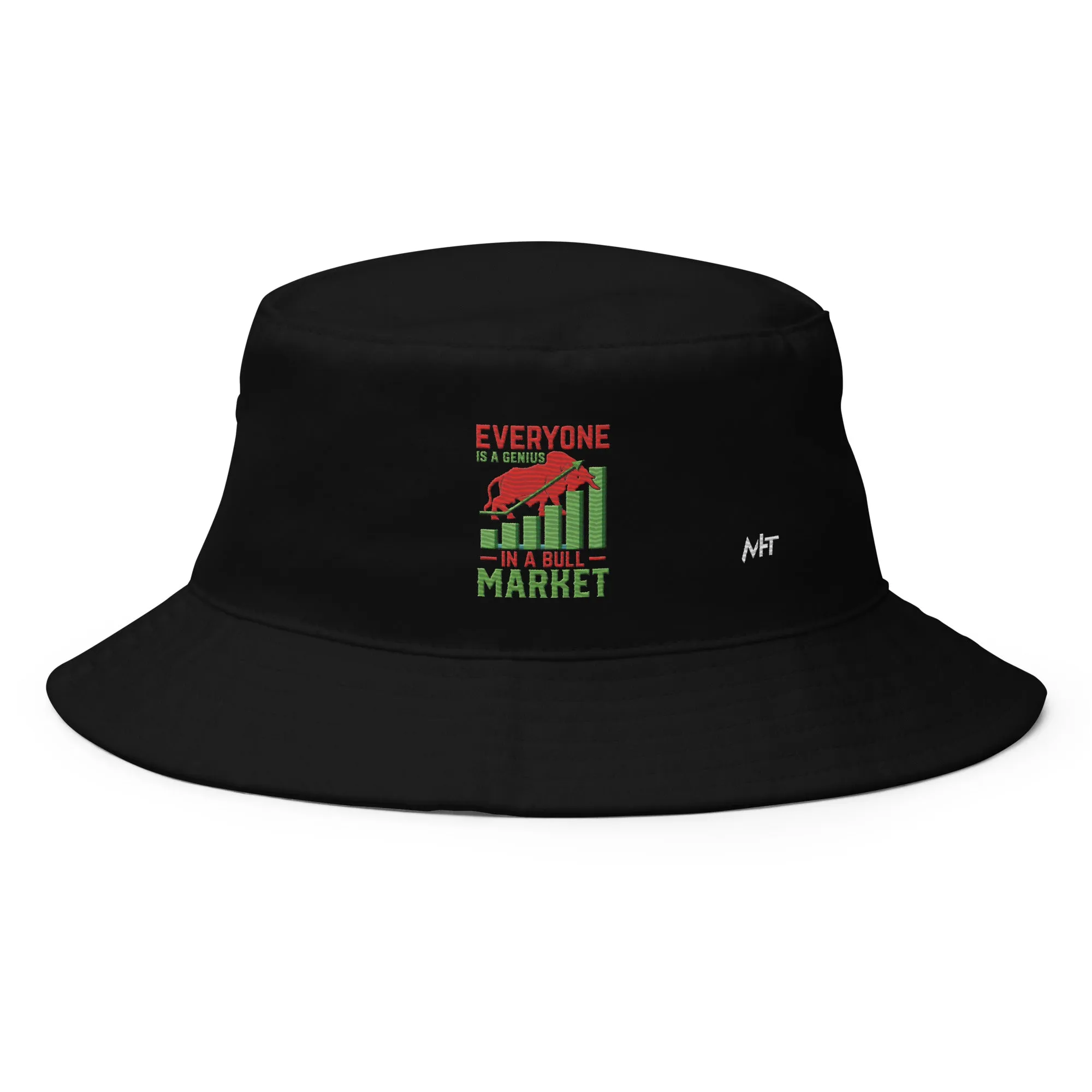Everyone is a Genius in a Bull Market V1 - Bucket Hat
