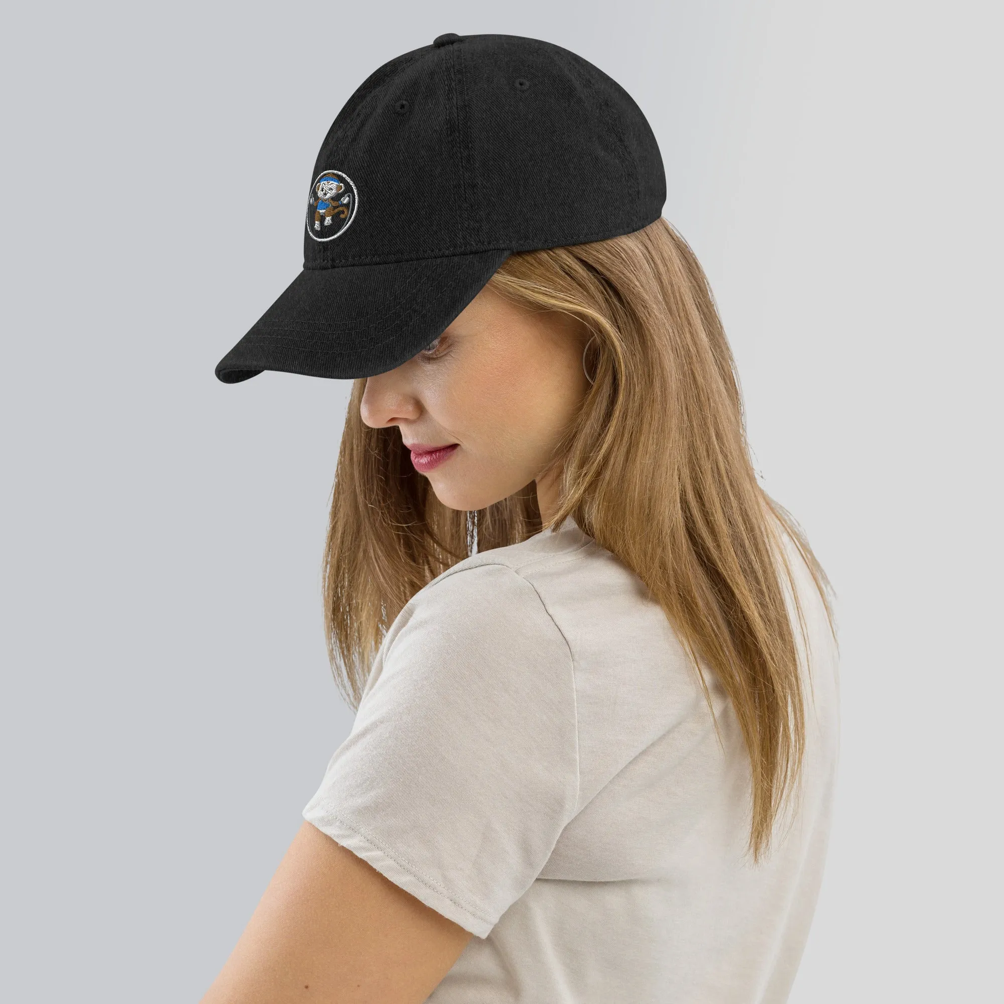 Fit Life Denim Hat – Vintage-Inspired Adjustable Cap | Lightweight 100% Cotton For Everyday Style