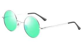 Green Polarized Round Sunglasses for Men - Classy  Stylish Eyewear