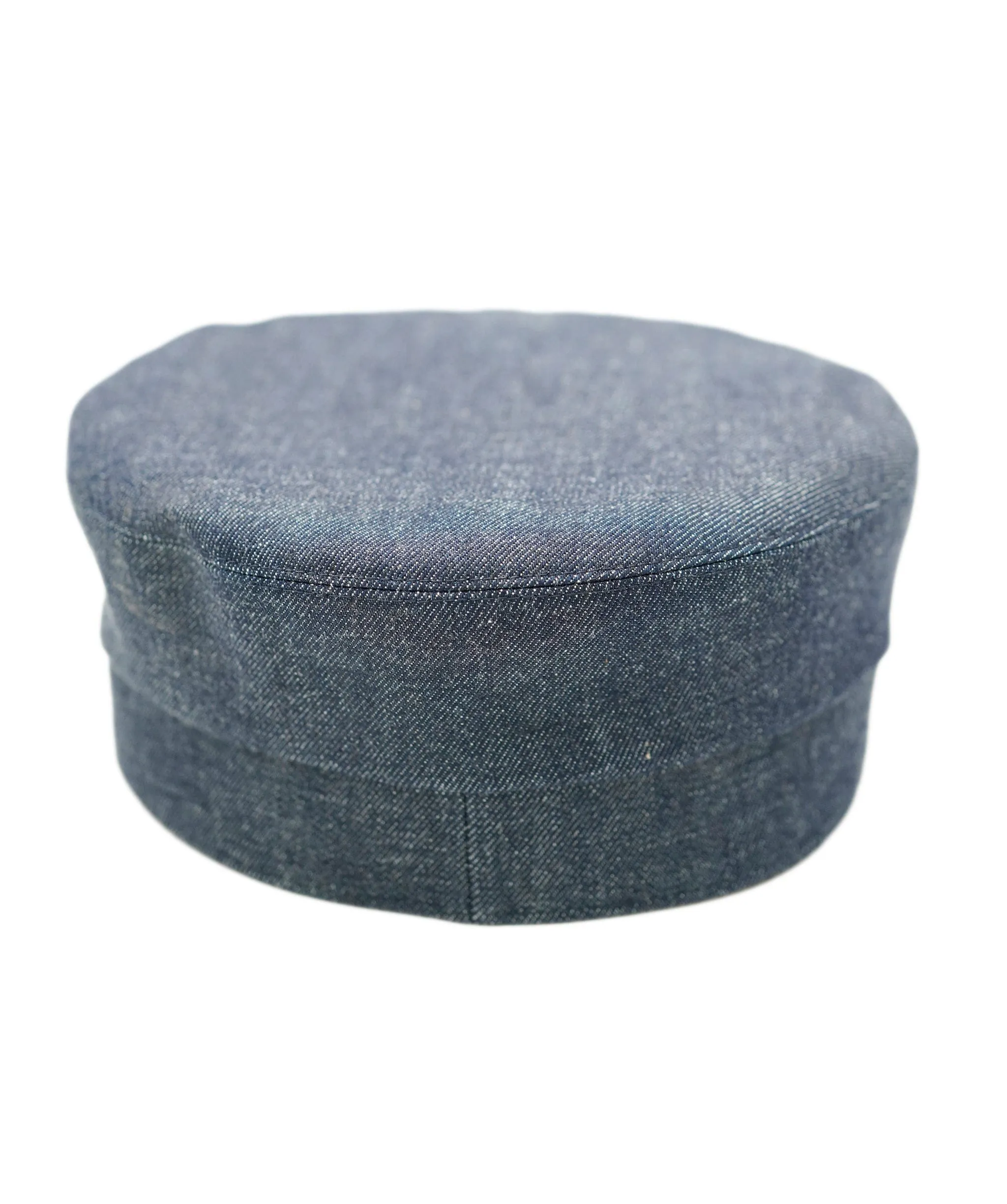 Hermes dark wash denim hat - AJC0763