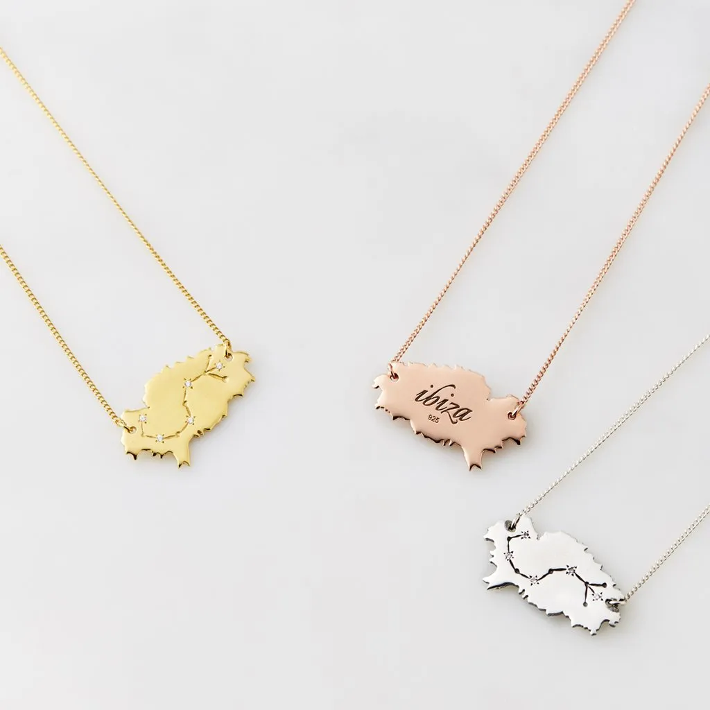 Ibiza Constellation Necklace - Gold