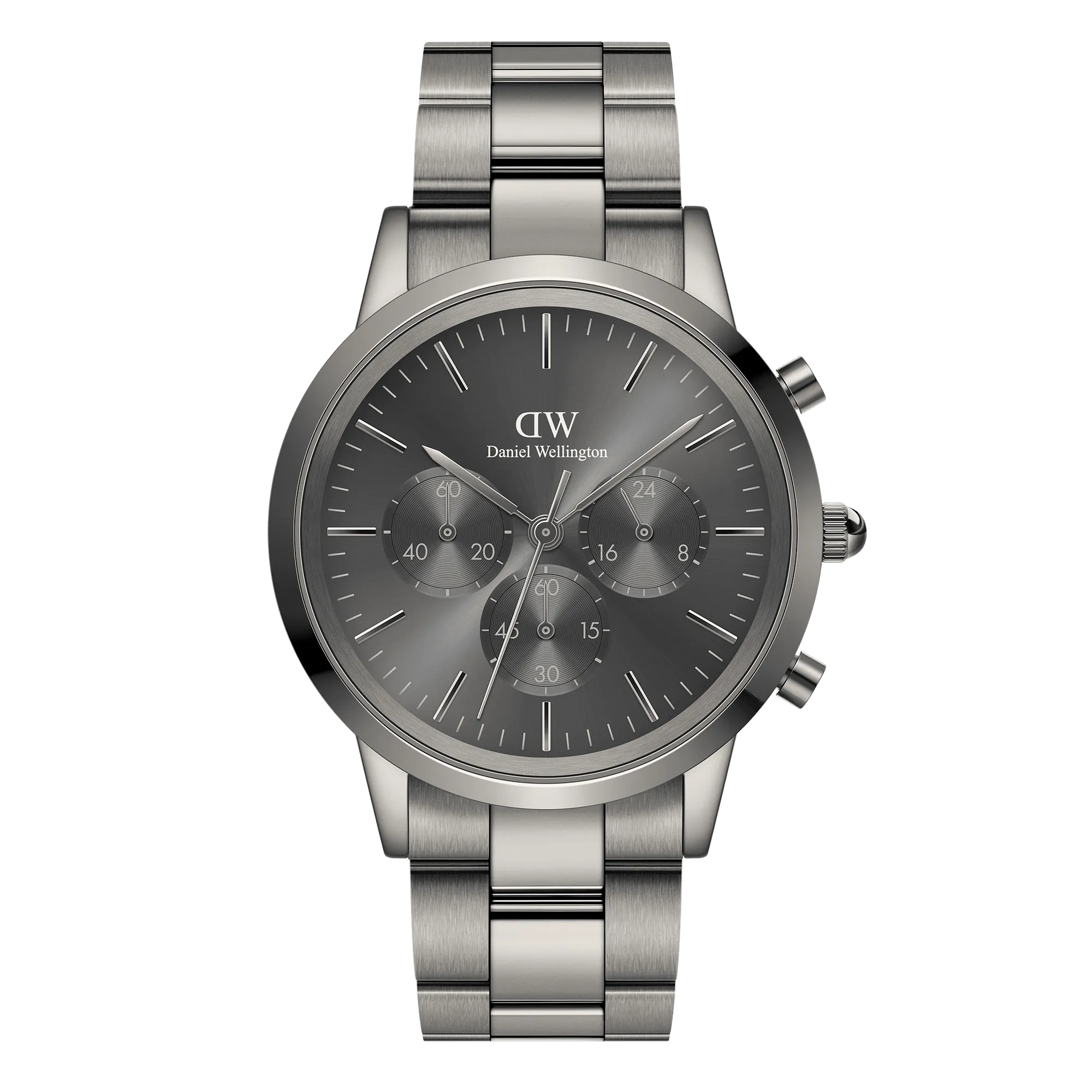 Iconic Chronograph Link Graphite
