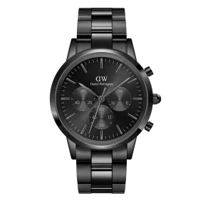 Iconic Chronograph Link Onyx B