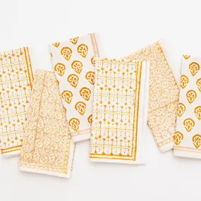 India Hicks Home Multi Golden Napkins | Set of 6