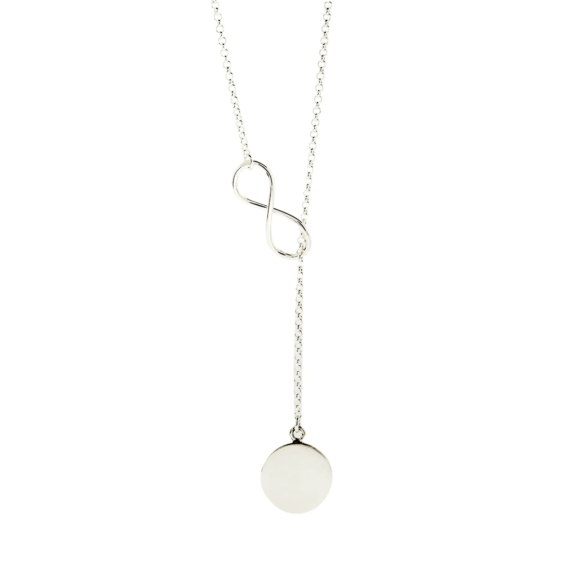 Infinity Lariat Necklace