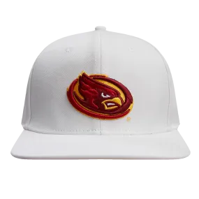 IOWA STATE UNIVERSITY CLASSIC UNISEX WOOL SNAPBACK HAT (WHITE)