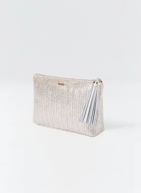 Ischia Silver Clutch