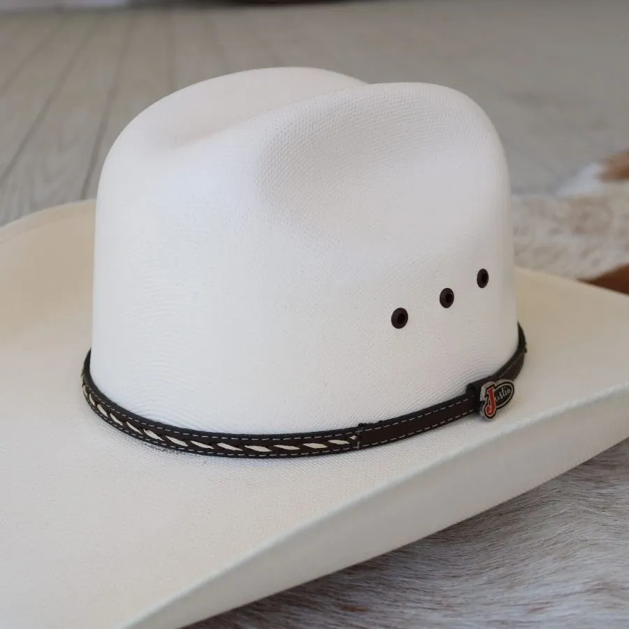 Justin Bay Texstraw Straw Cowboy Hat