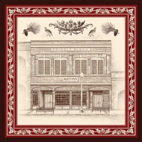 Kevin's Storefront 36in Silk Scarf