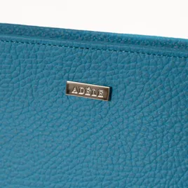 Lana - Blue Cow hide  Leather clutch/sling bag
