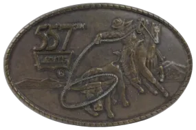 Levi Strauss & Co 557 Rodeo Rider Belt Buckle