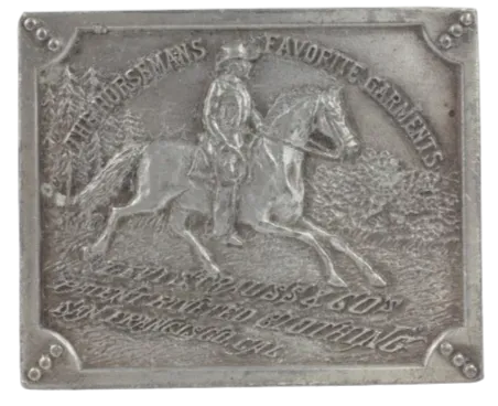 Levi Strauss Clothing and Jeans Belt Buckle