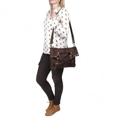 LIMEIRA LEATHER CROSS BODY BAG