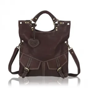 LIMEIRA LEATHER CROSS BODY BAG