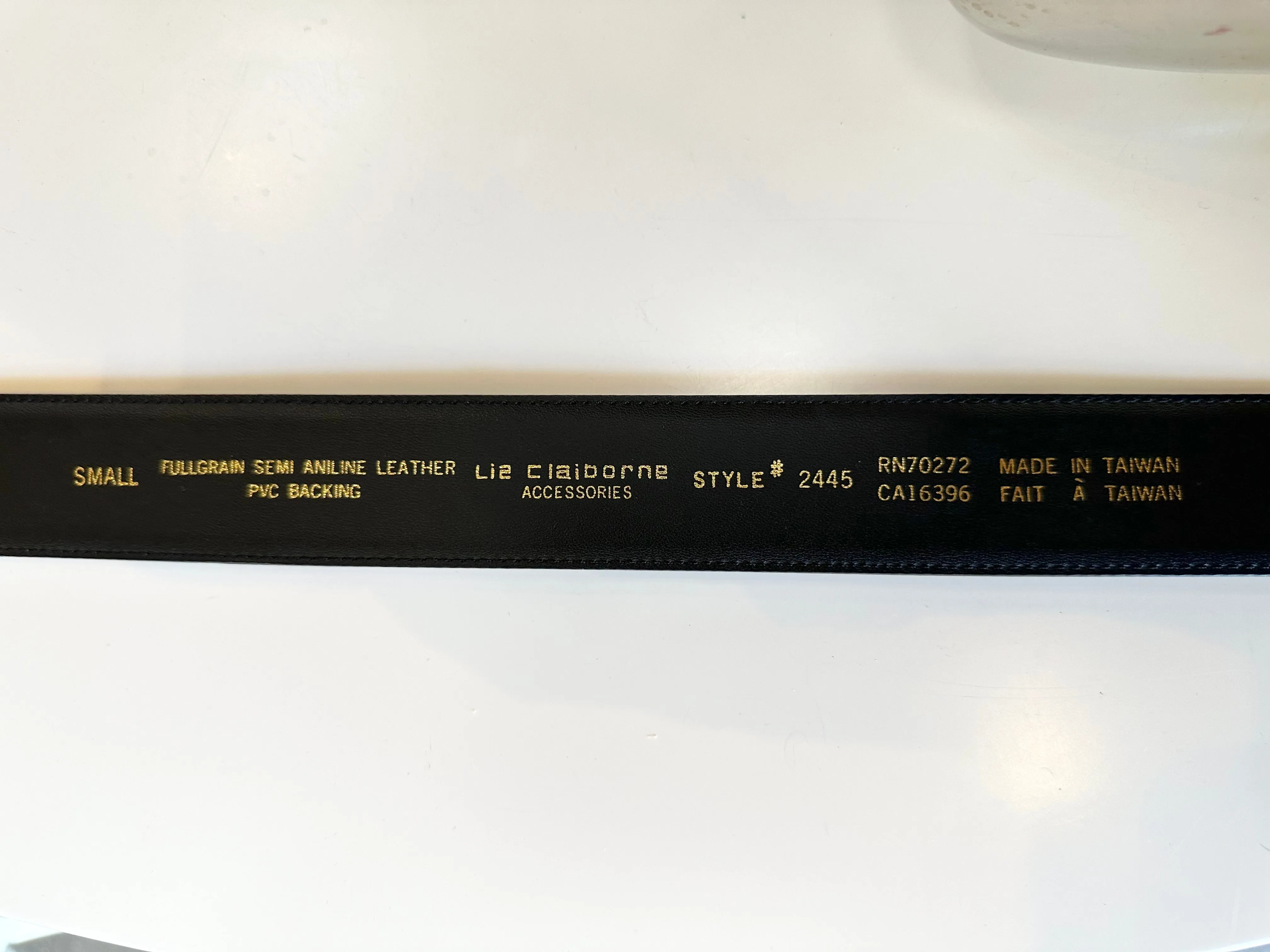 Liz Claiborne Leather Belt
