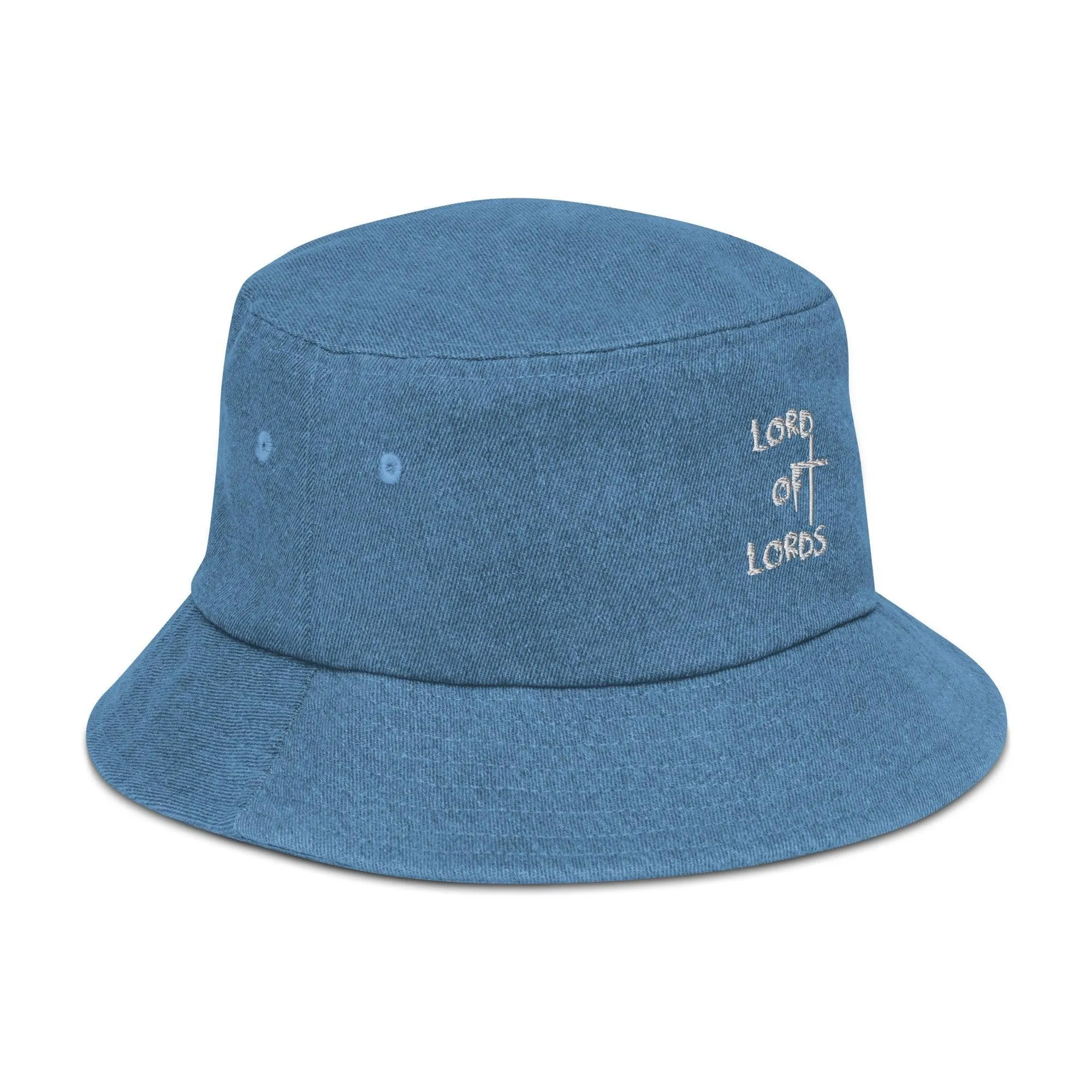 Logo Denim Bucket Hat