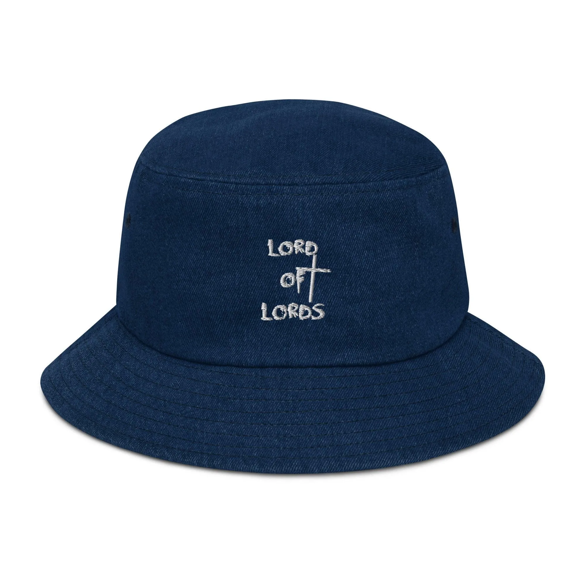 Logo Denim Bucket Hat