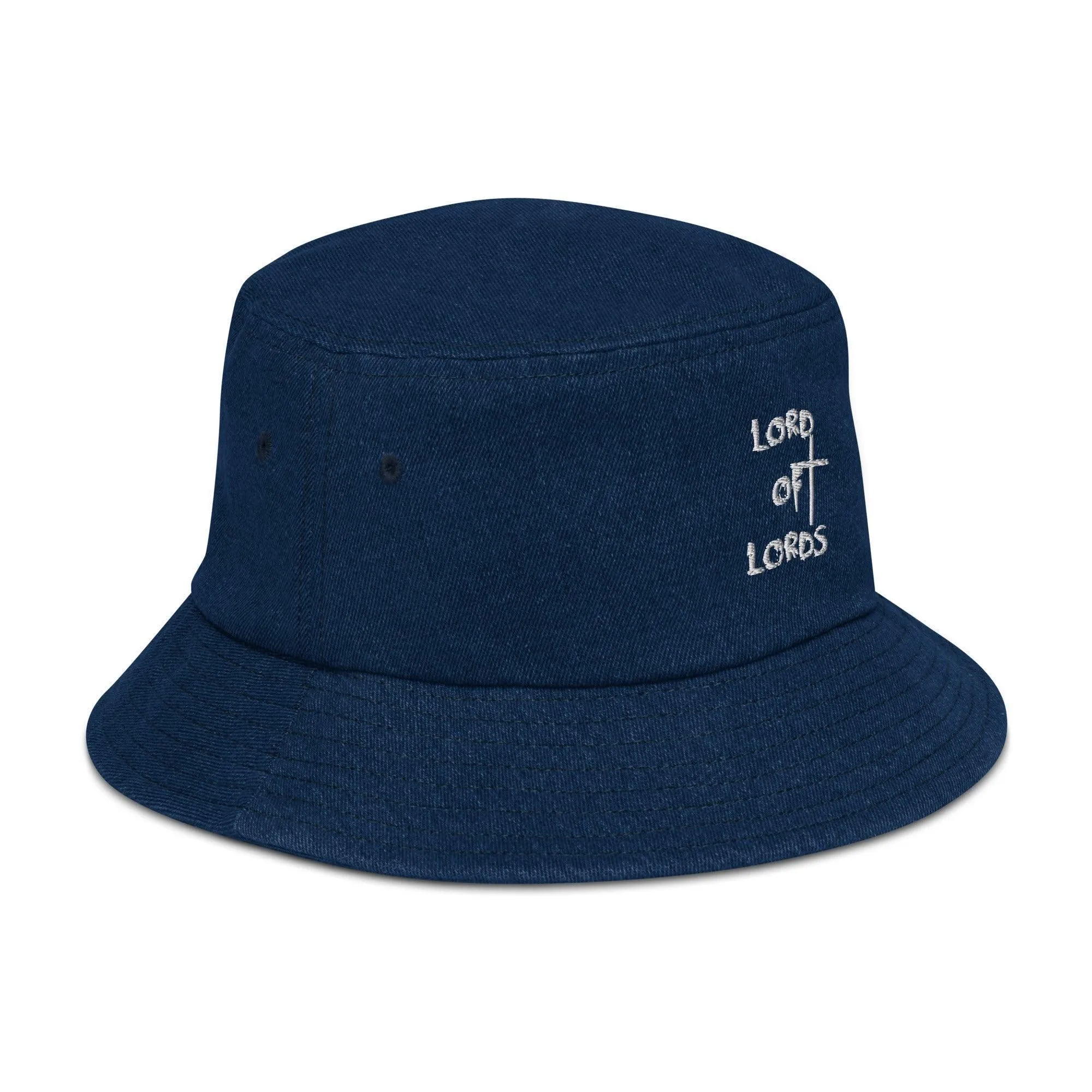Logo Denim Bucket Hat