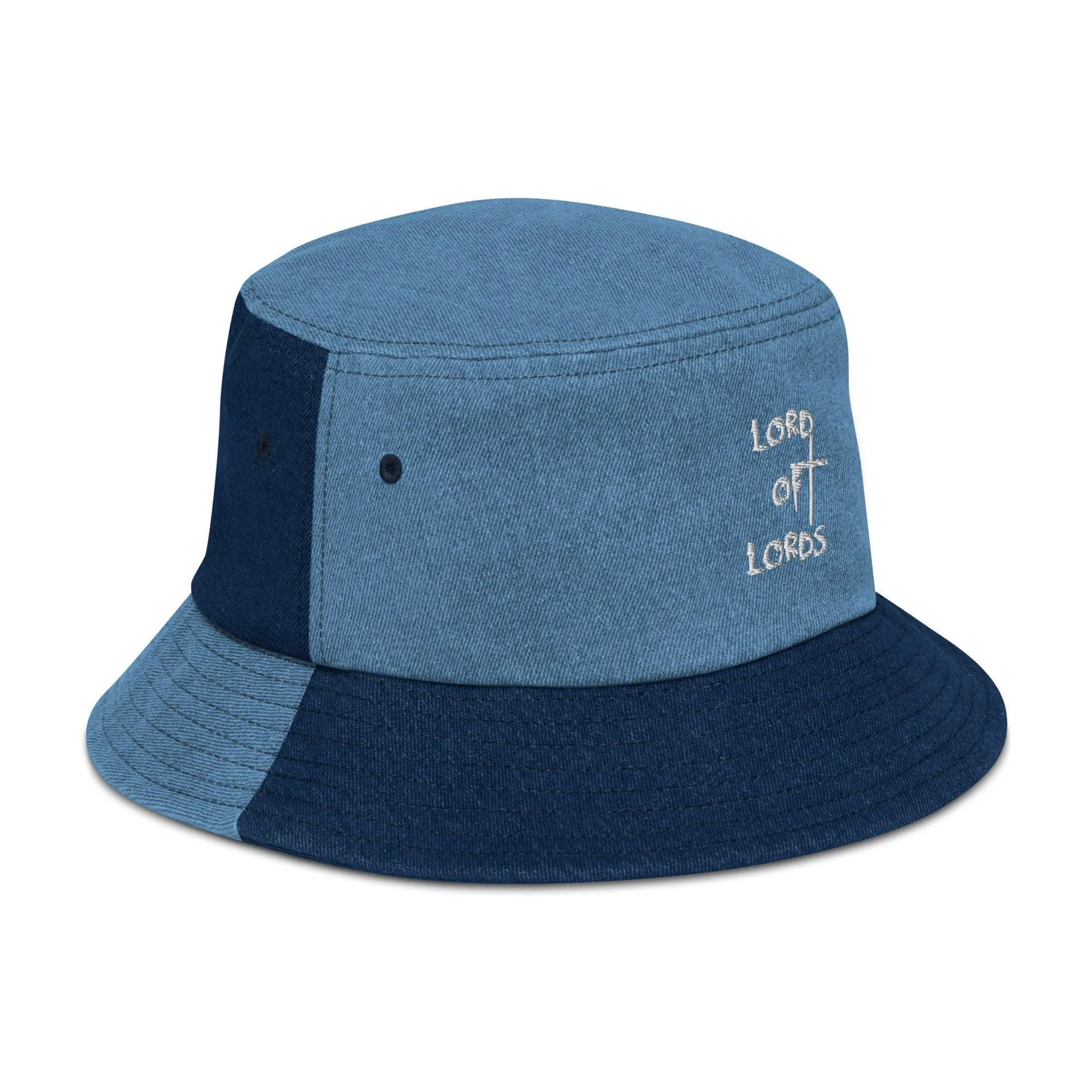 Logo Denim Bucket Hat