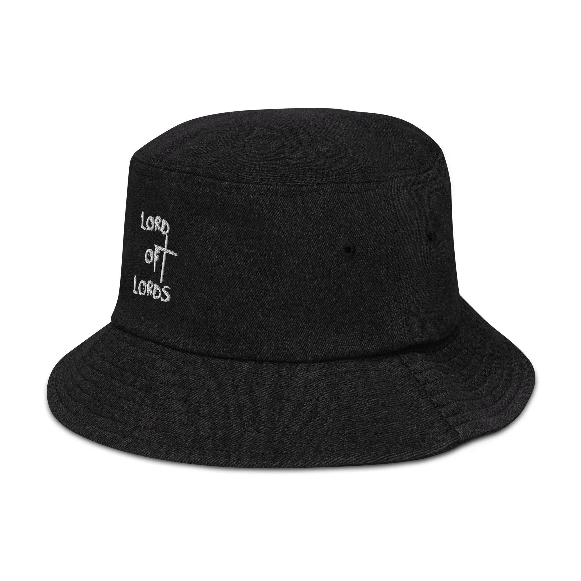 Logo Denim Bucket Hat