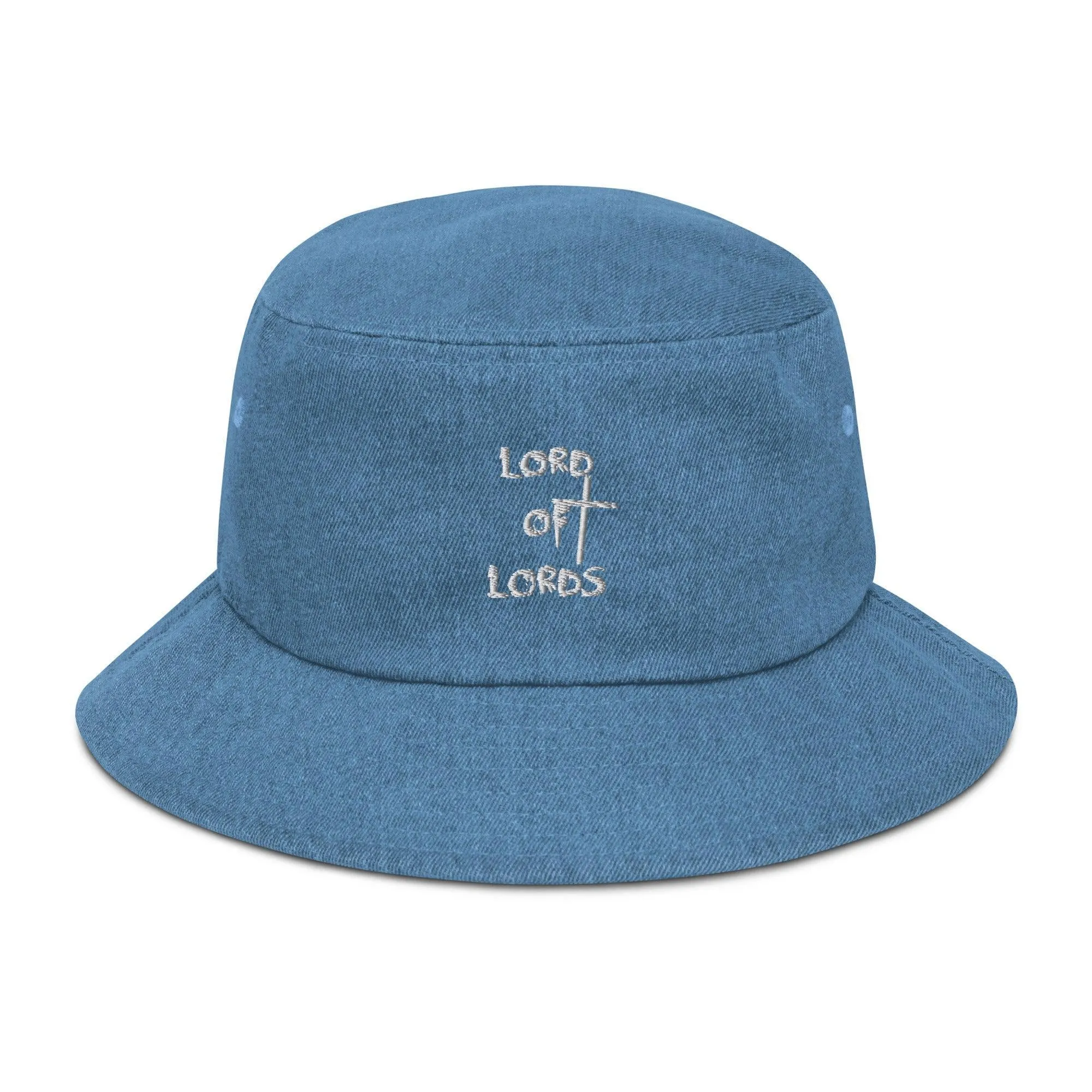 Logo Denim Bucket Hat