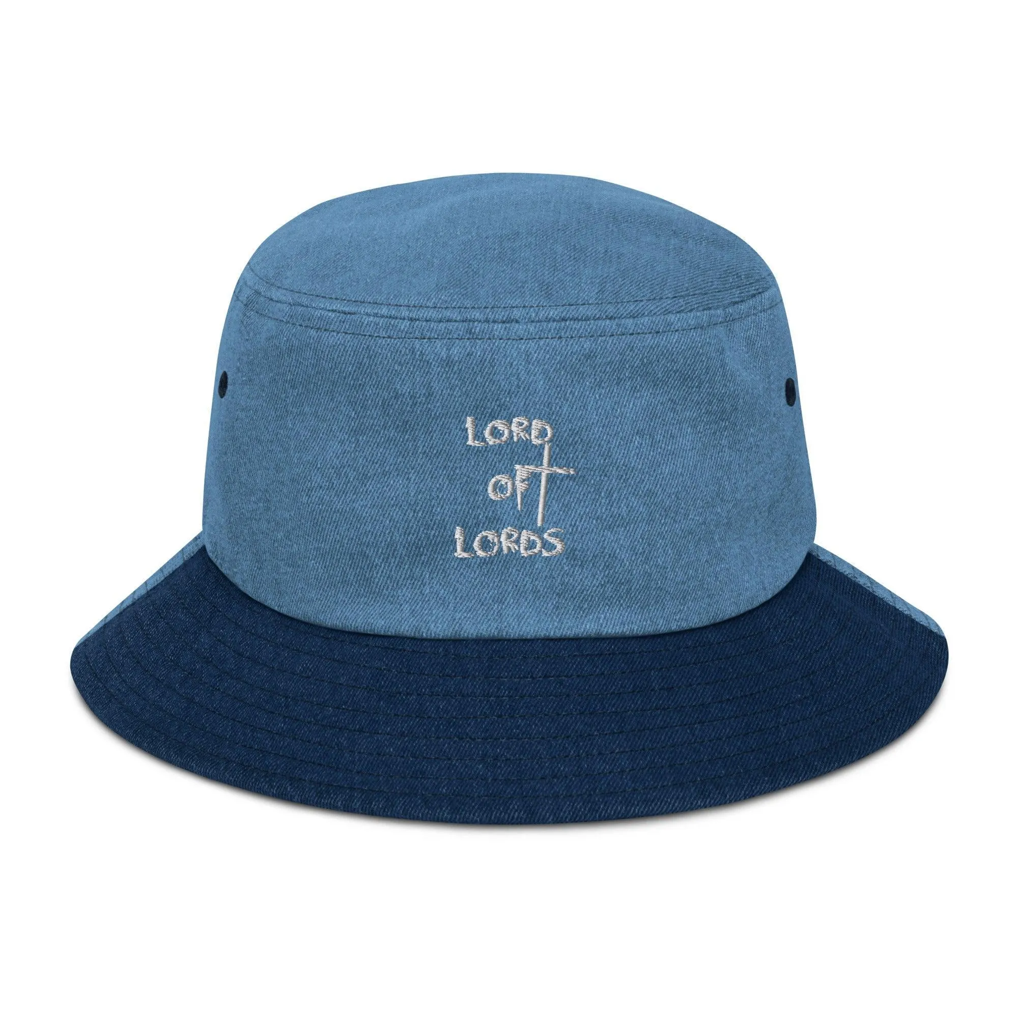Logo Denim Bucket Hat