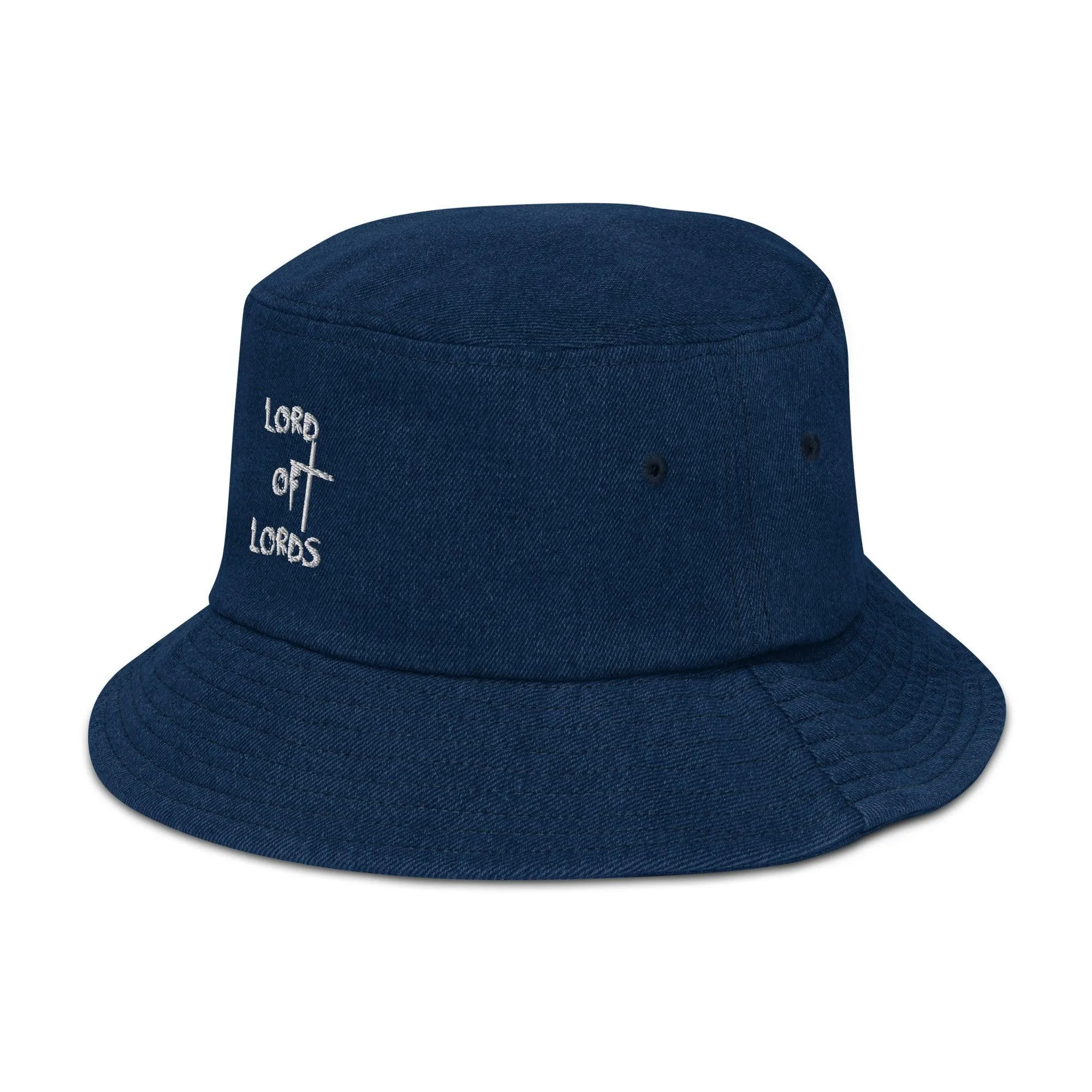 Logo Denim Bucket Hat