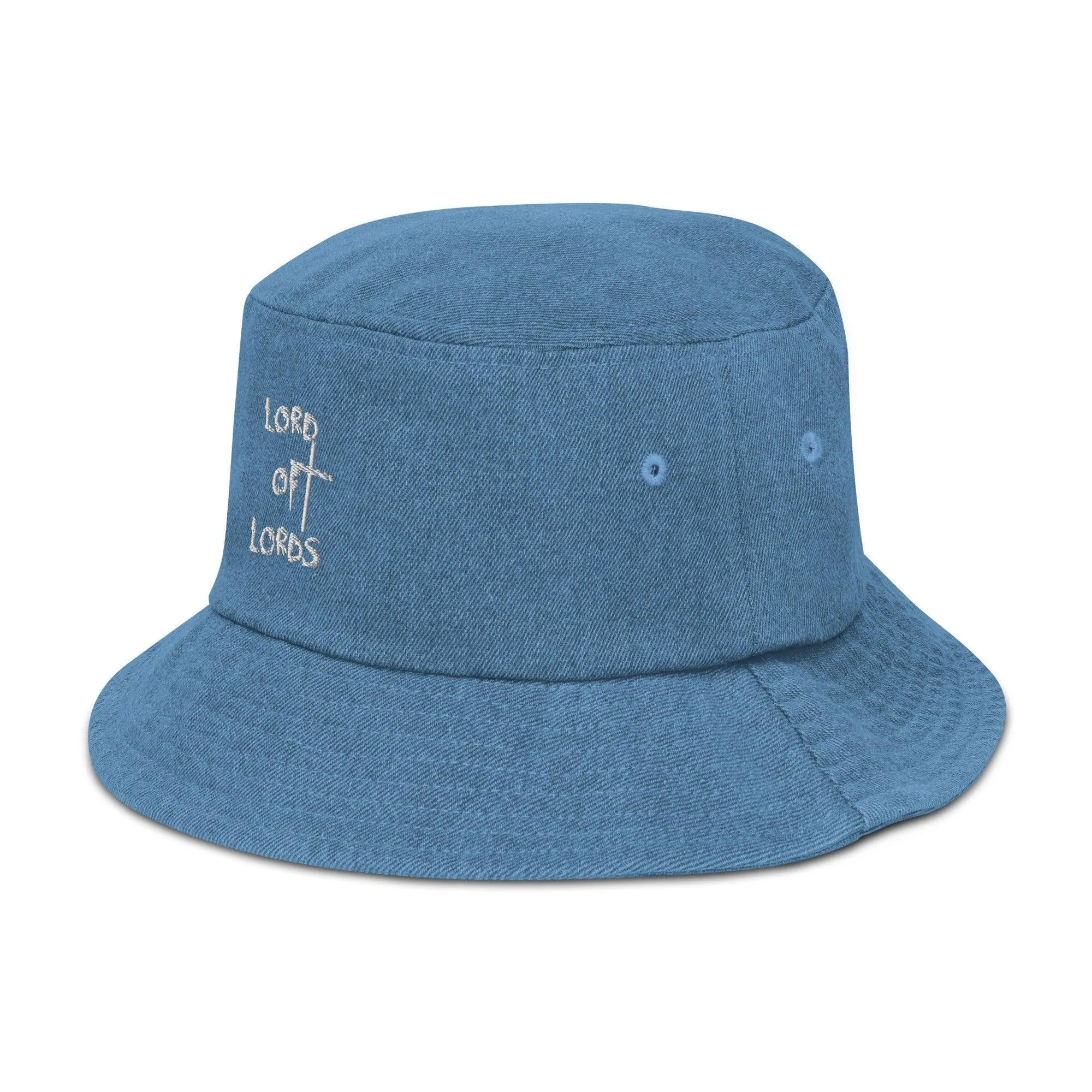 Logo Denim Bucket Hat