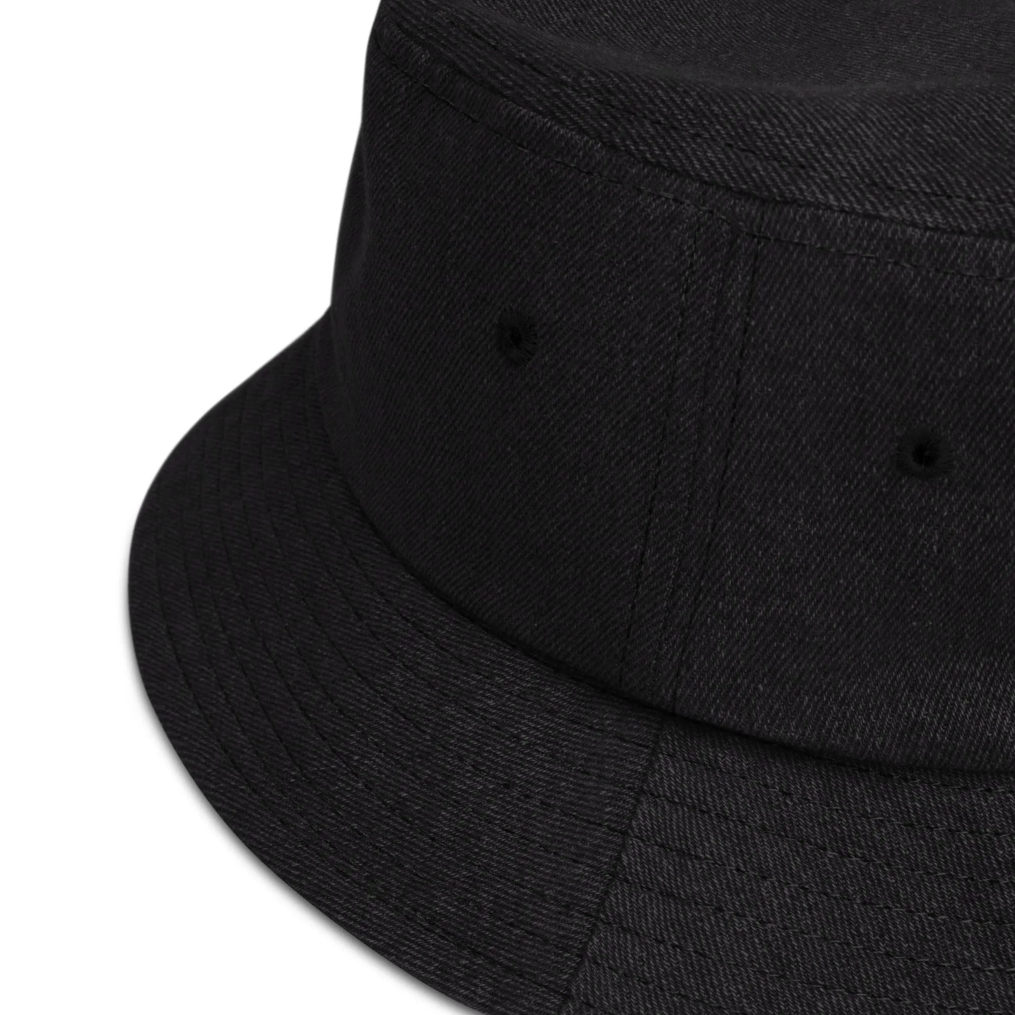 Logo Denim Bucket Hat