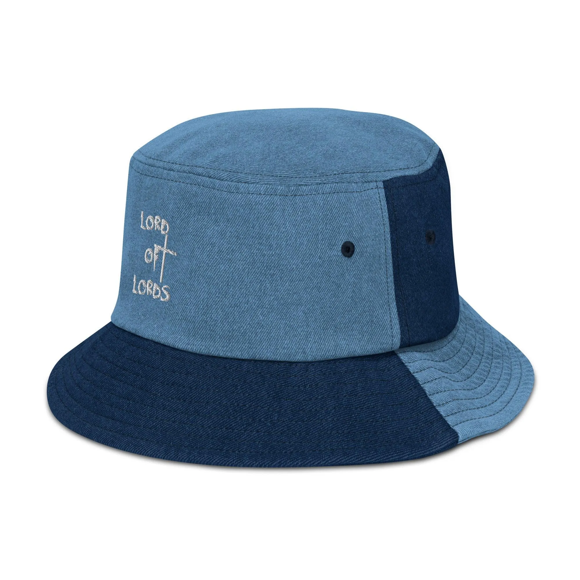 Logo Denim Bucket Hat