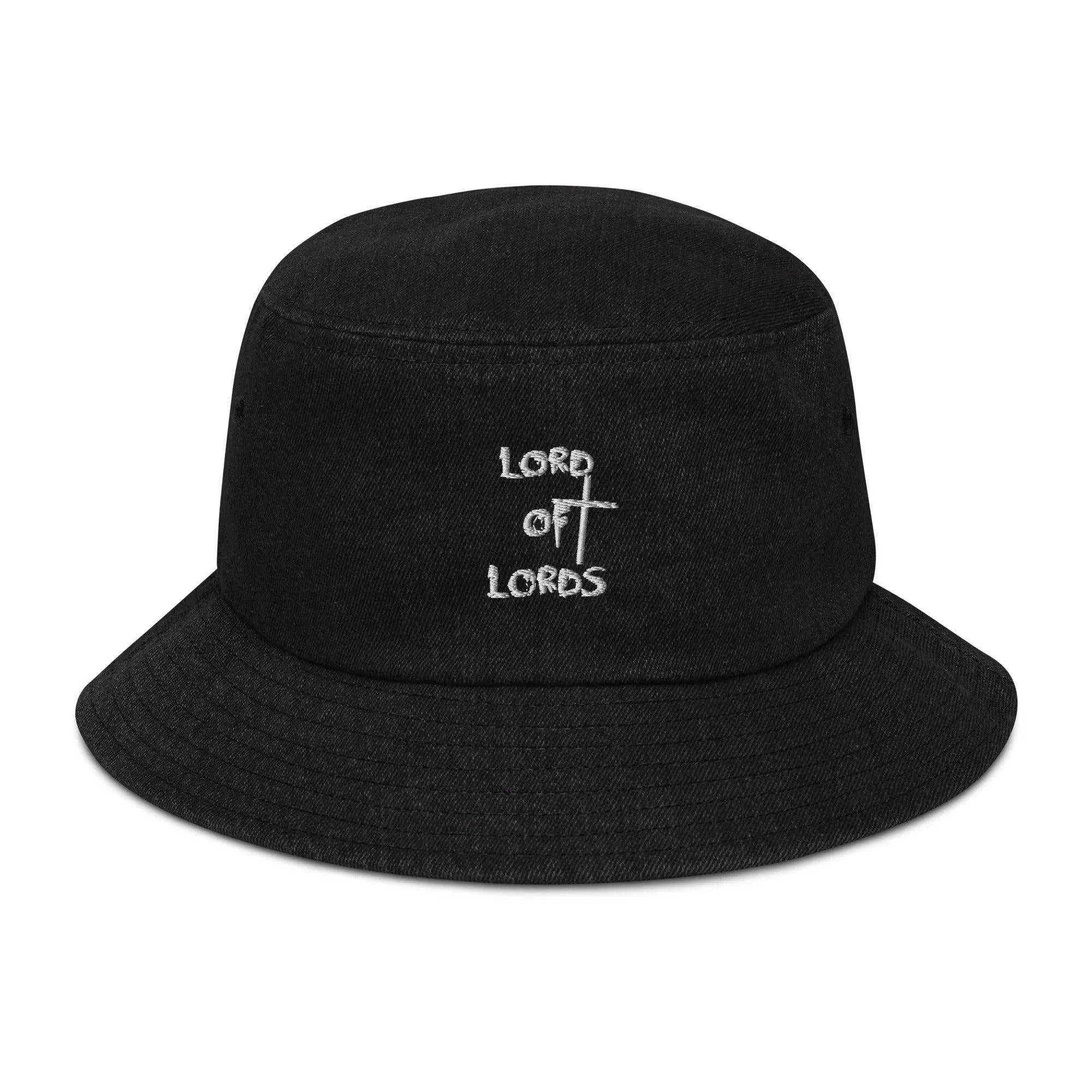 Logo Denim Bucket Hat
