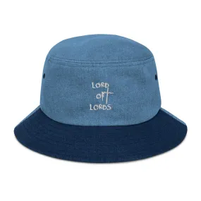 Logo Denim Bucket Hat
