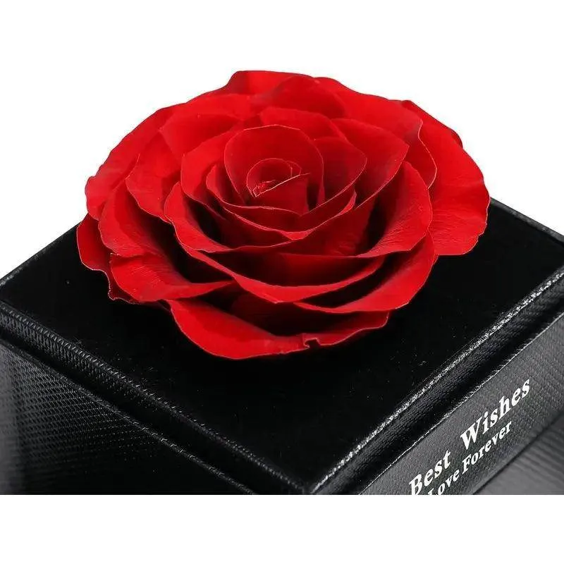 Luxurious Rose Gift Box Necklace