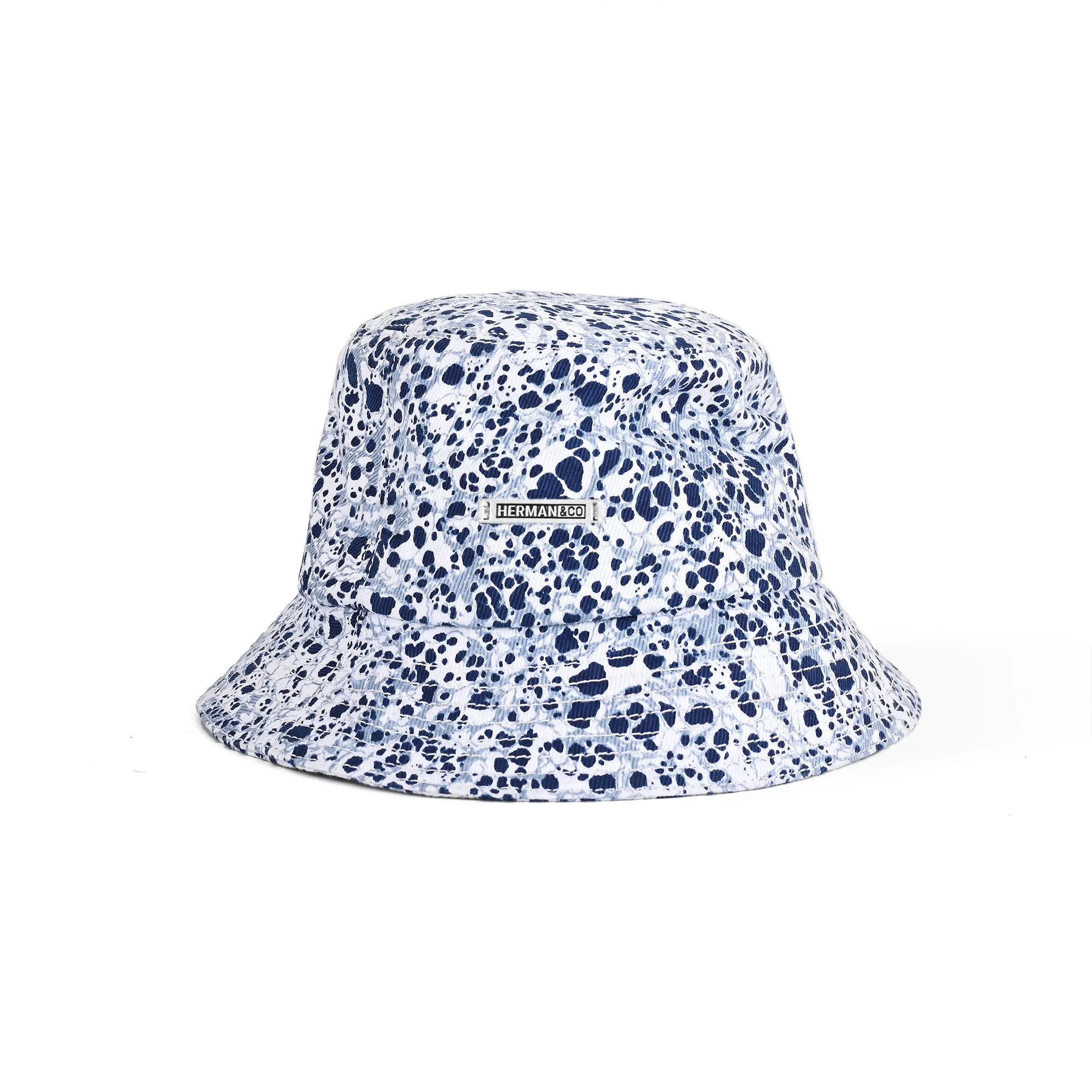 MARBLE CRACK PRINTED BUCKET HAT
