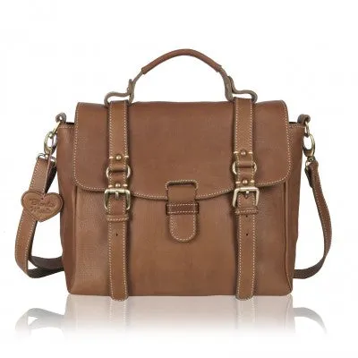 MARMARA LEATHER SATCHEL BAG