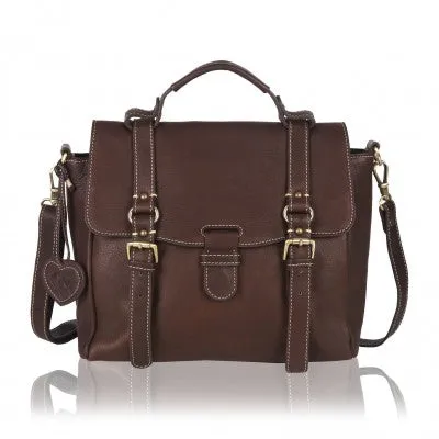 MARMARA LEATHER SATCHEL BAG