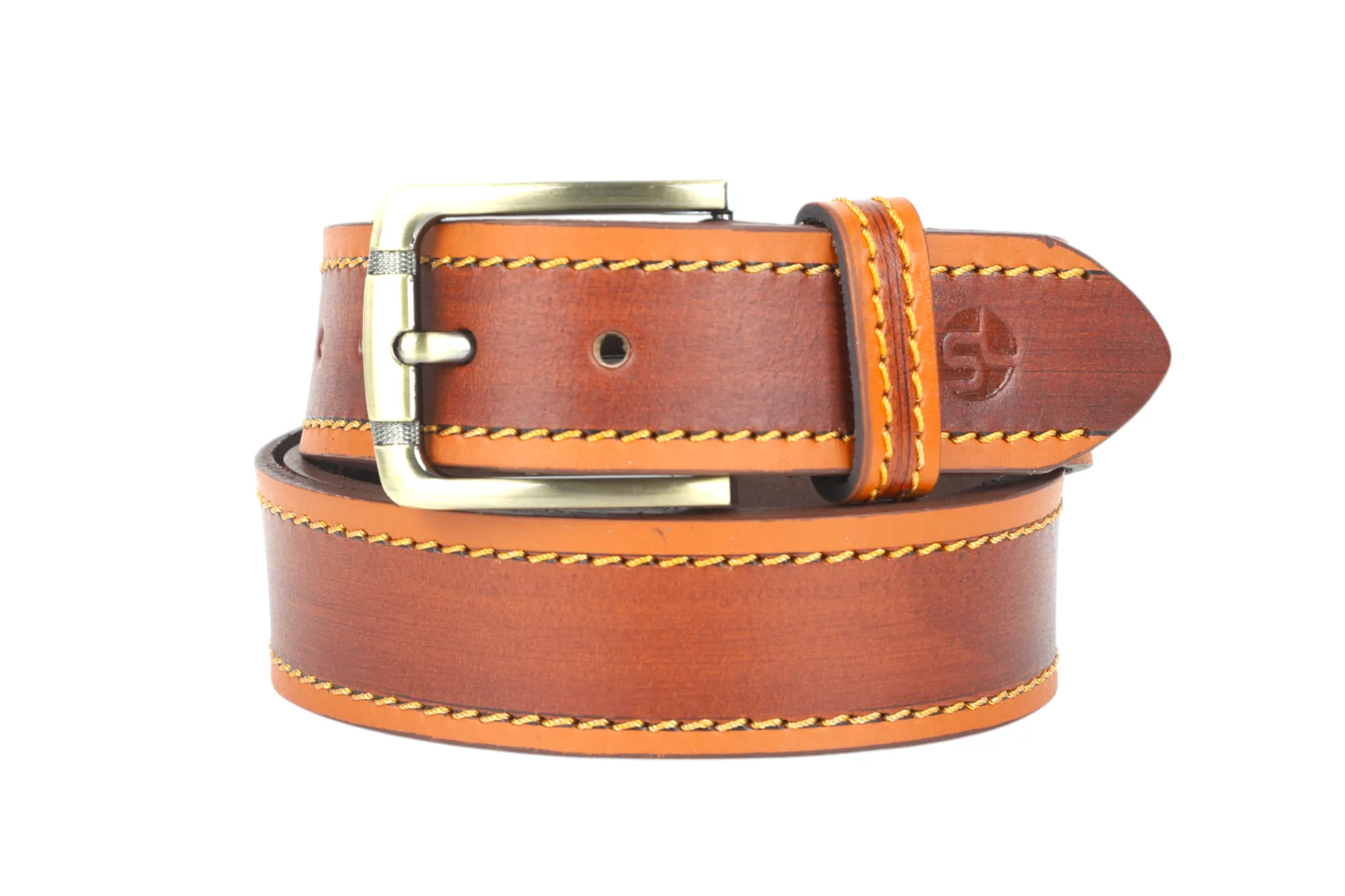 MENS LEATHER CASUAL BELT 996445