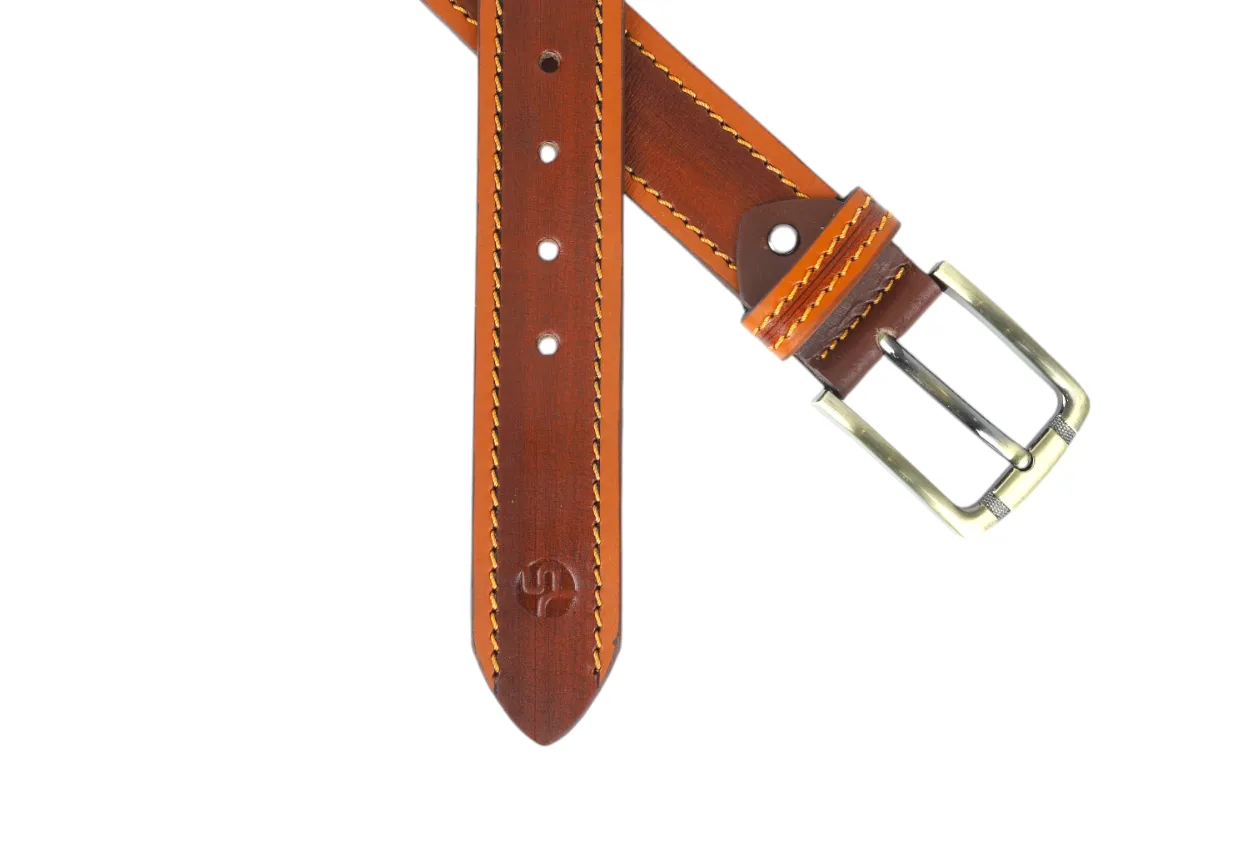 MENS LEATHER CASUAL BELT 996445