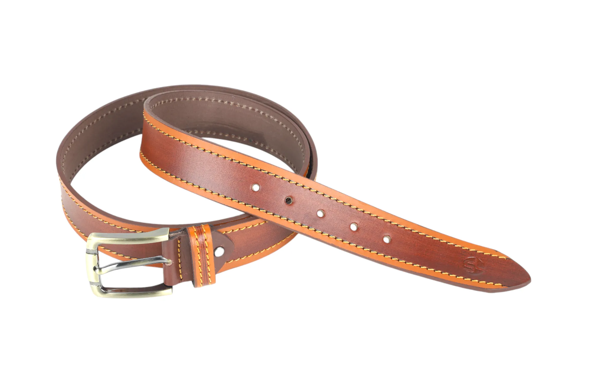 MENS LEATHER CASUAL BELT 996445