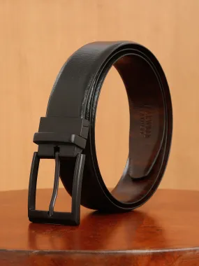 Men's Texture Leather Reversiable belt