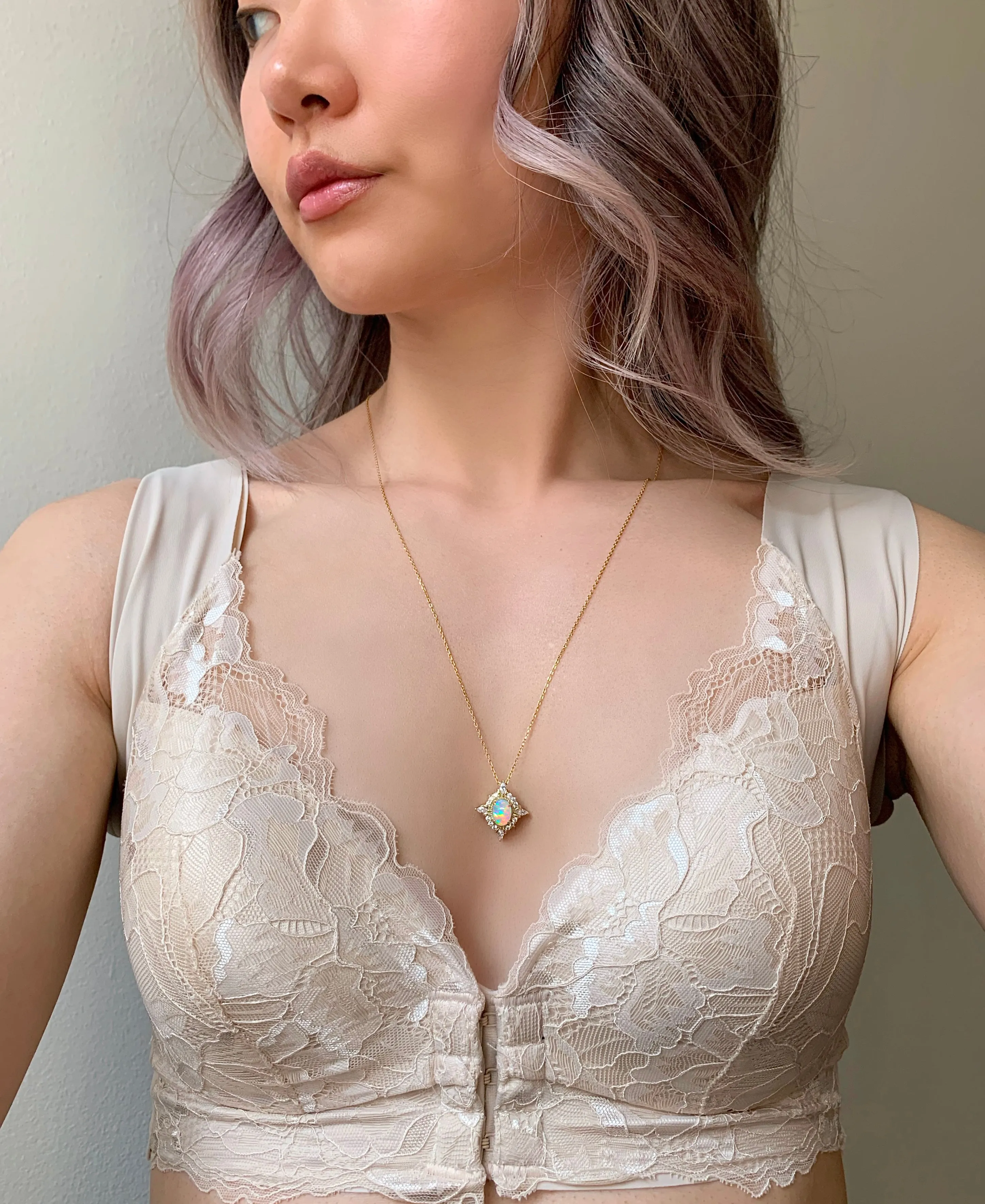 Mia Opal Necklace