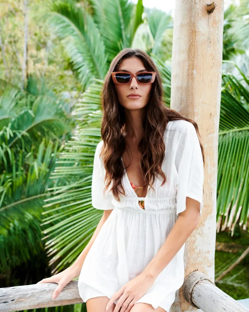 Miley Apricot/Brown Polarized Lens