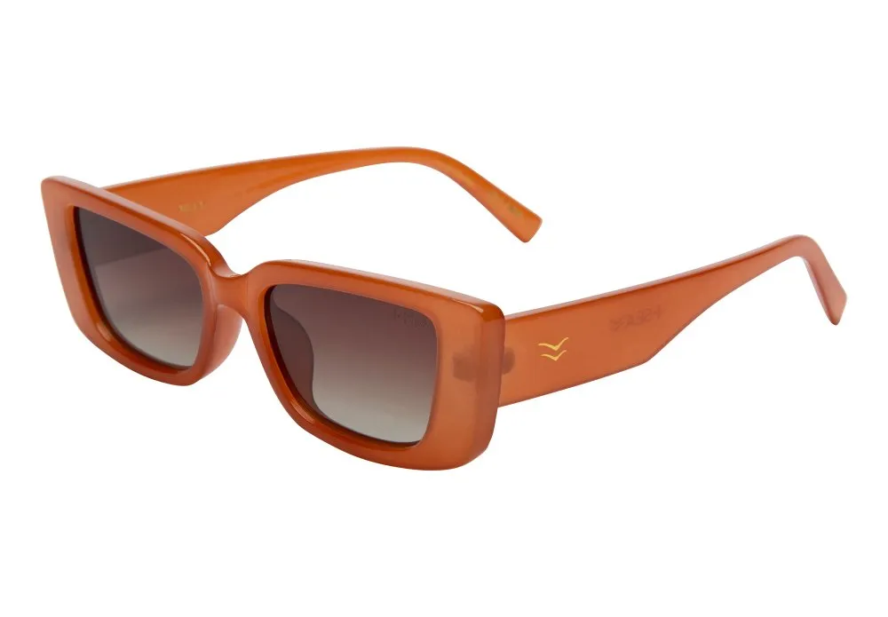 Miley Apricot/Brown Polarized Lens