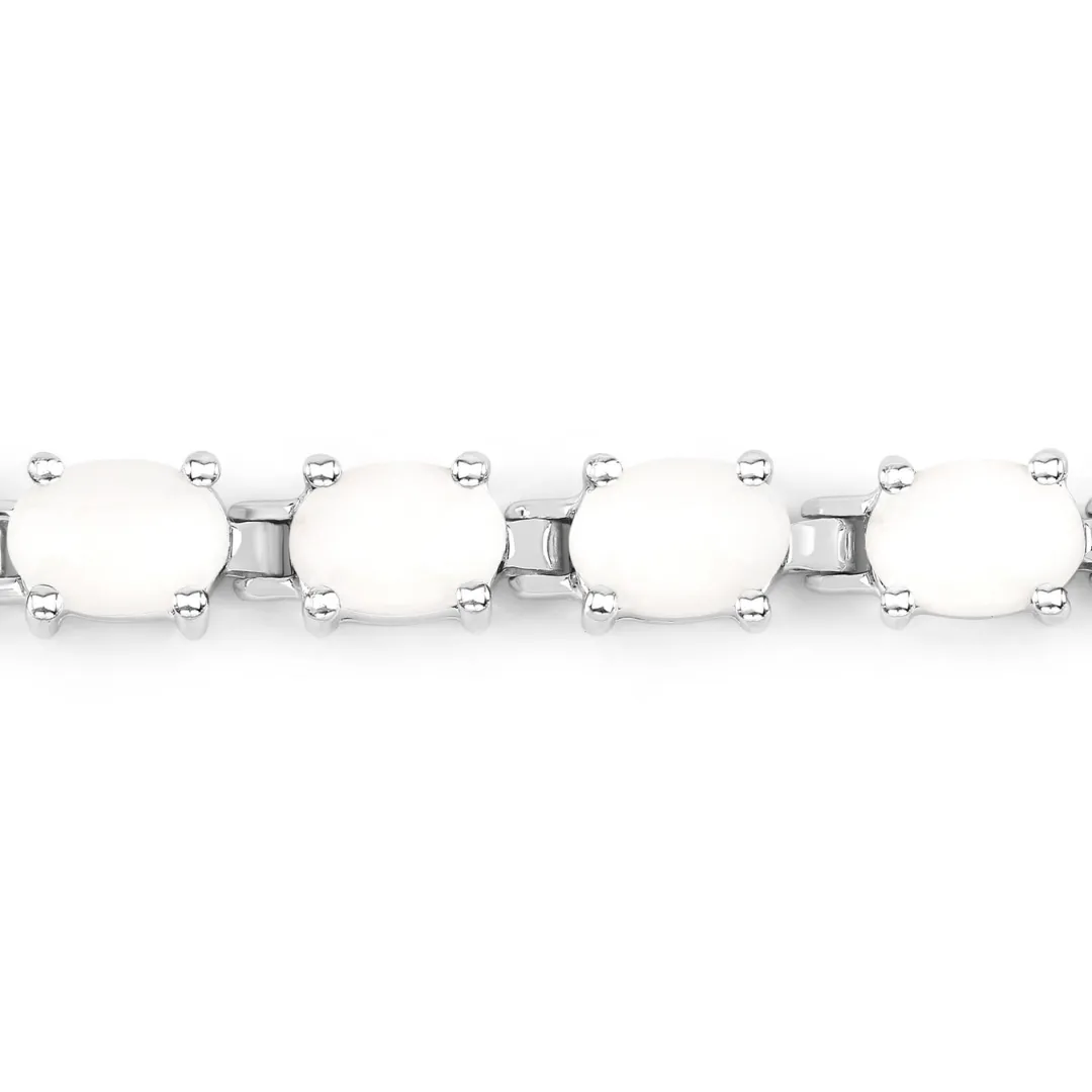 Natural Opal Tennis Bracelet