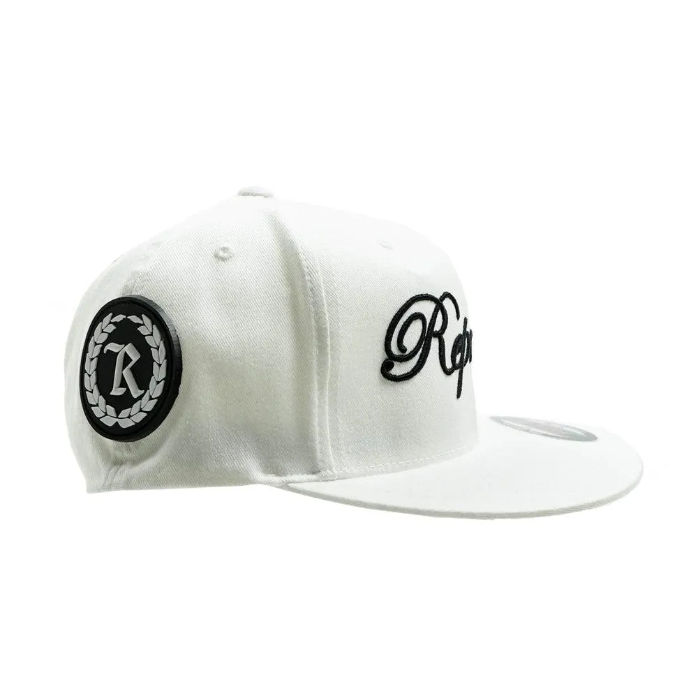 New Skool Classic Script Flexfit Pro On-Field Baseball Cap [WHITE]
