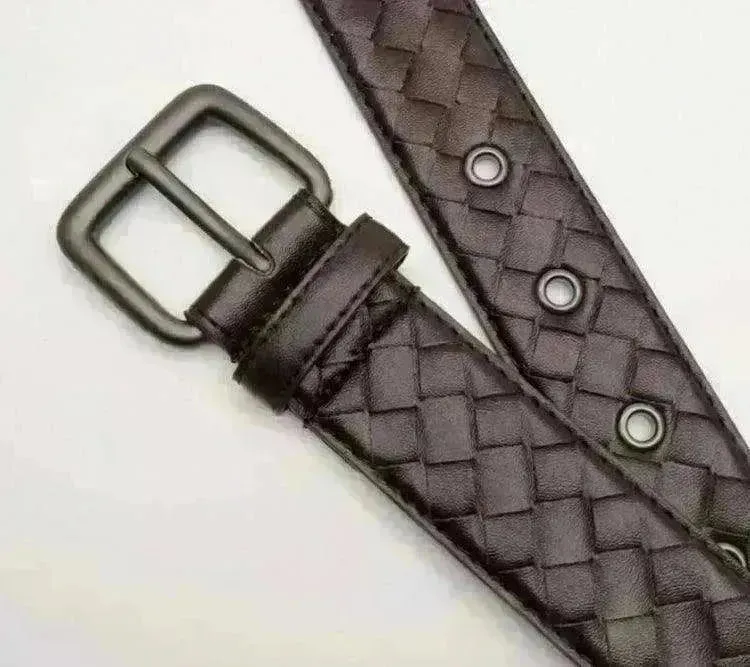 New Vintage Copper Head Layer Cowhide Needle Buckle Belt