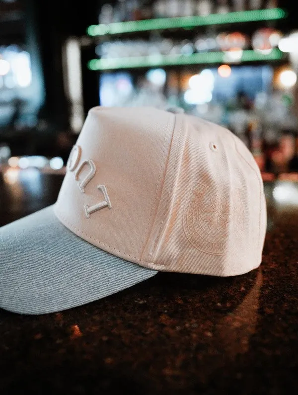 NEWEST ARRIVAL Denim Lucky Me Trucker Hat