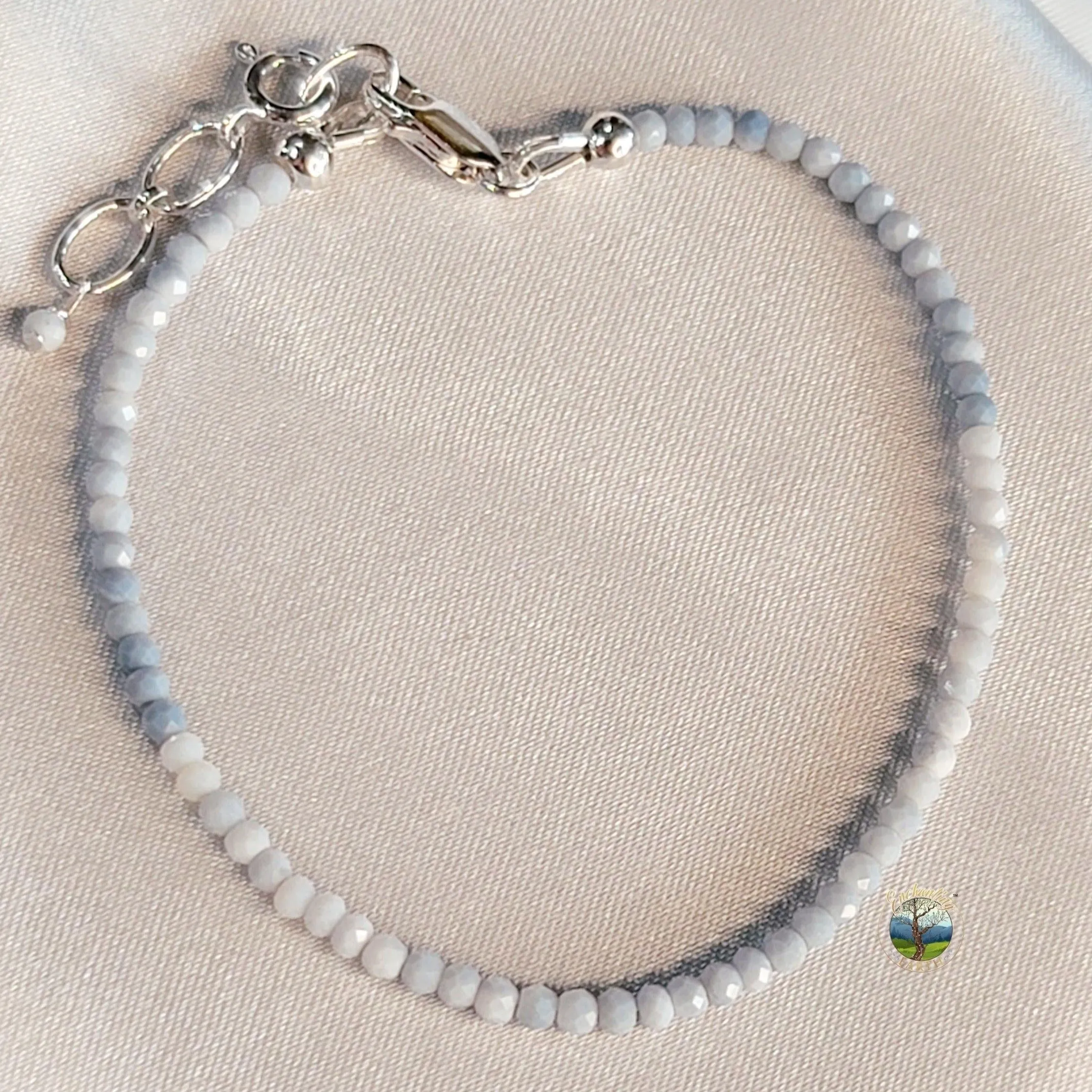 Owyhee Opal Micro Faceted Bracelet for Inner Strength and Peace